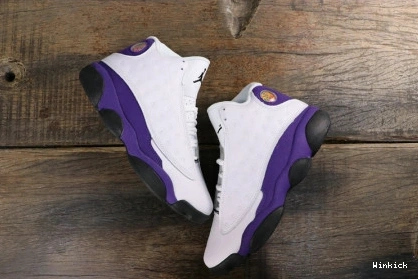 - AIR JORDAN - 'LAKERS' AIR RETRO 414571-105 13 JORDAN 0905